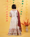 OC 213 Heavy Pure Cotton With Embroidery Work Lehenga With Choli Dupatta Kids Wear Online Wholesale